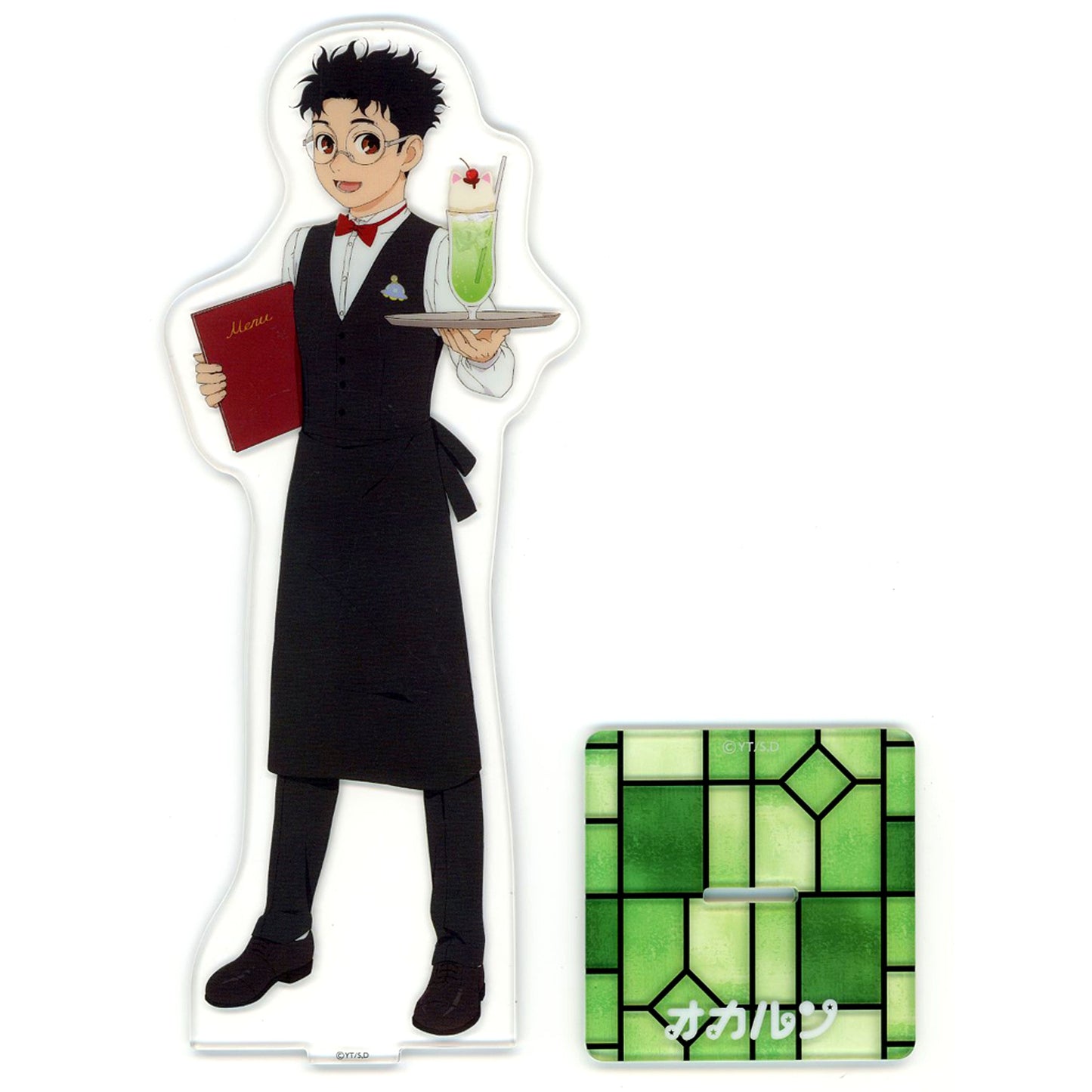 Ken Takakura B Prize TV Anime Dan Da Dan Sega Lucky Kuji Good coffee break Big Acrylic Stand [USED]