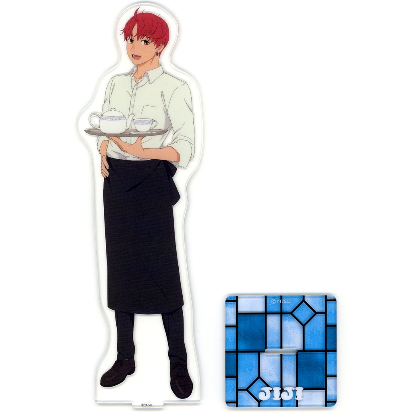 Jin Enjoji B Prize TV Anime Dan Da Dan Sega Lucky Kuji Good coffee break Big Acrylic Stand [USED]
