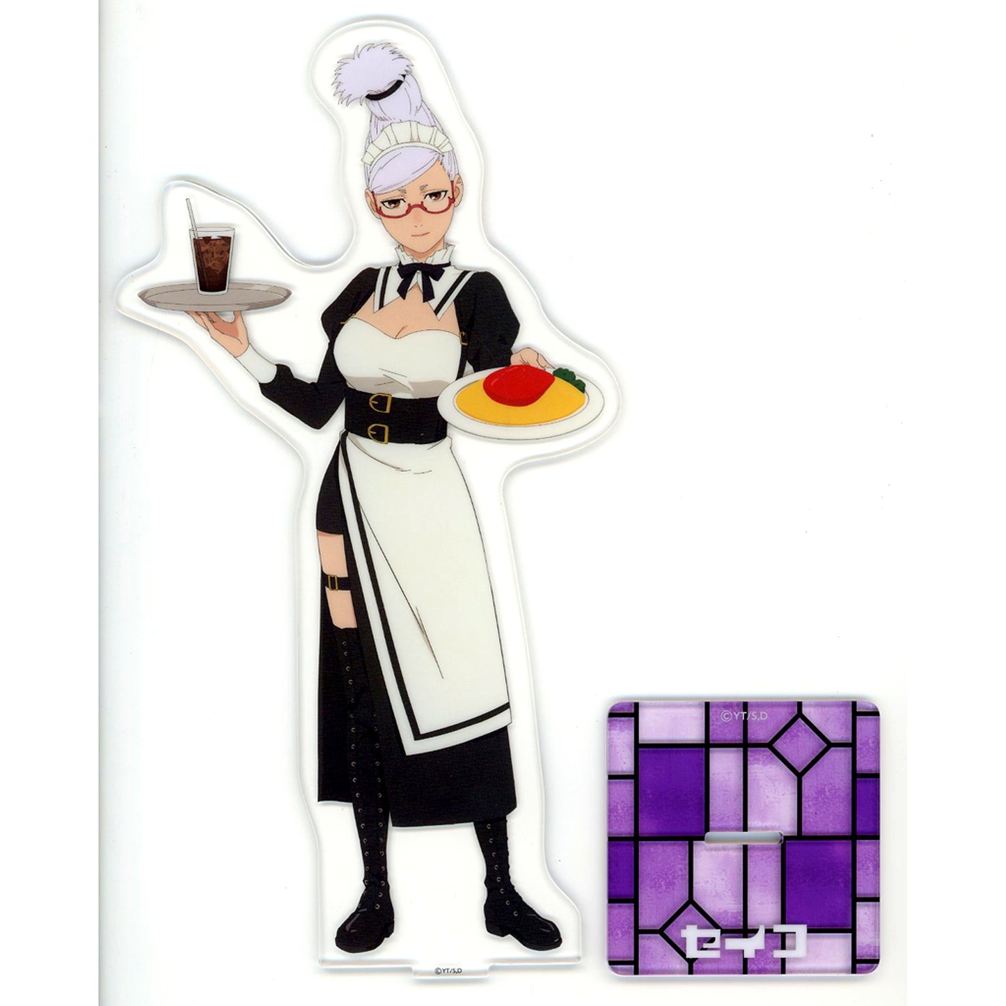 Seiko Ayase B Prize TV Anime Dan Da Dan Sega Lucky Kuji Good coffee break Big Acrylic Stand [USED]