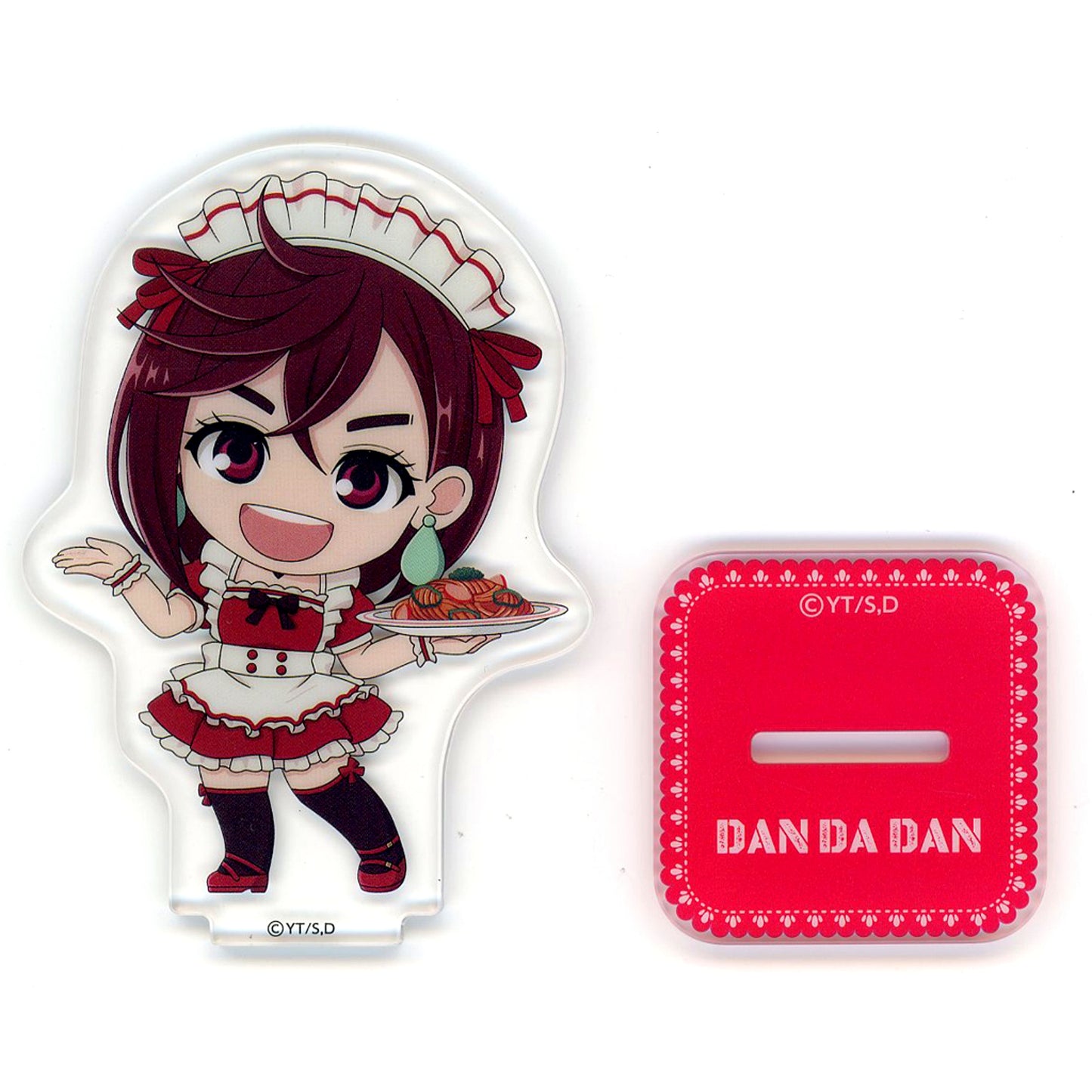 Momo Ayase C Prize TV Anime Dan Da Dan Sega Lucky Kuji Good coffee break Mini Acrylic Stand [USED]