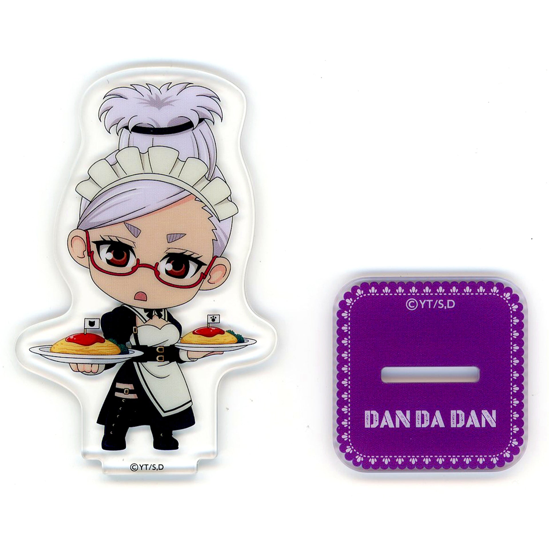 Seiko Ayase C Prize TV Anime Dan Da Dan Sega Lucky Kuji Good coffee break Mini Acrylic Stand [USED]