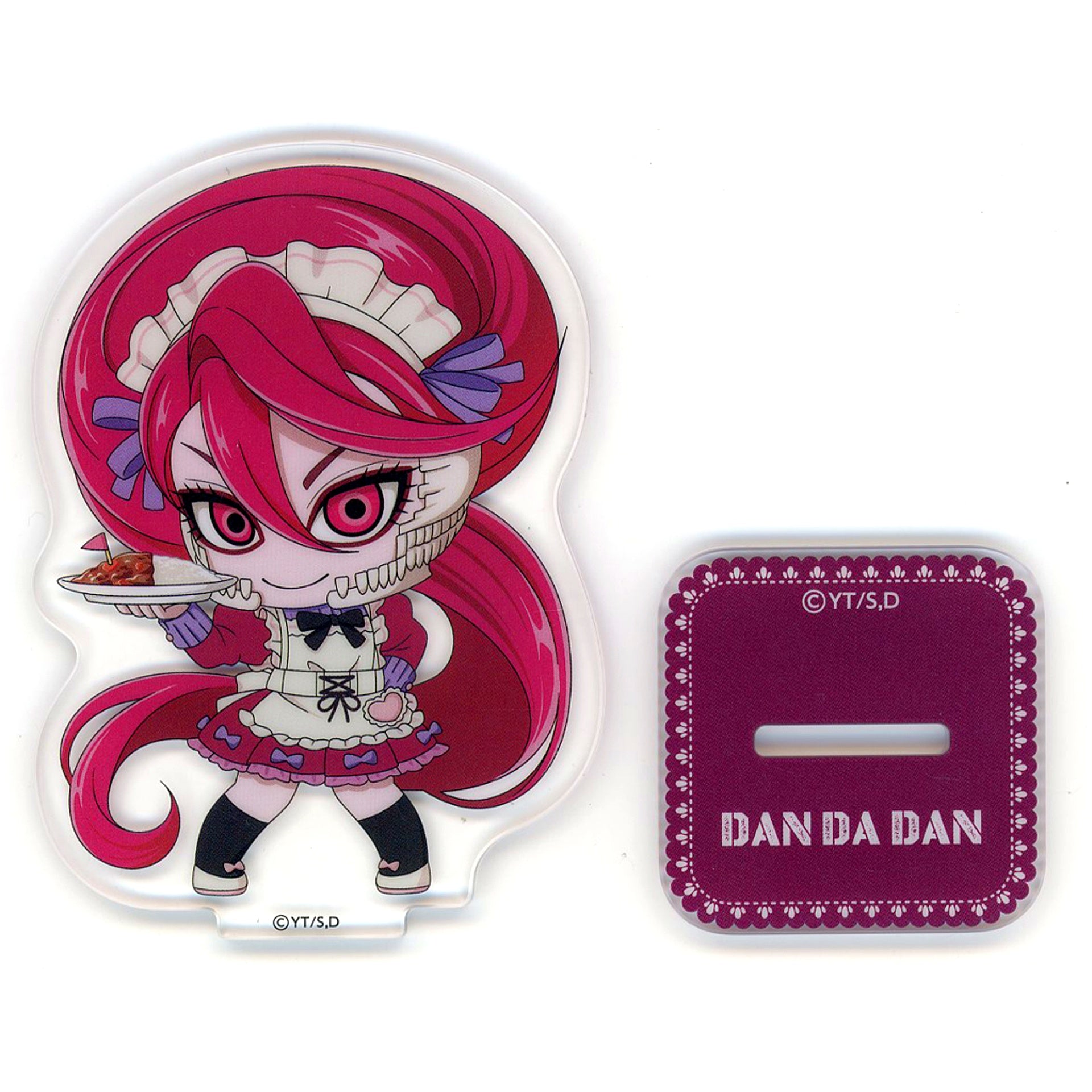 Aira Shiratori Transformed C Prize TV Anime Dan Da Dan Sega Lucky Kuji Good coffee break Mini Acrylic Stand [USED]