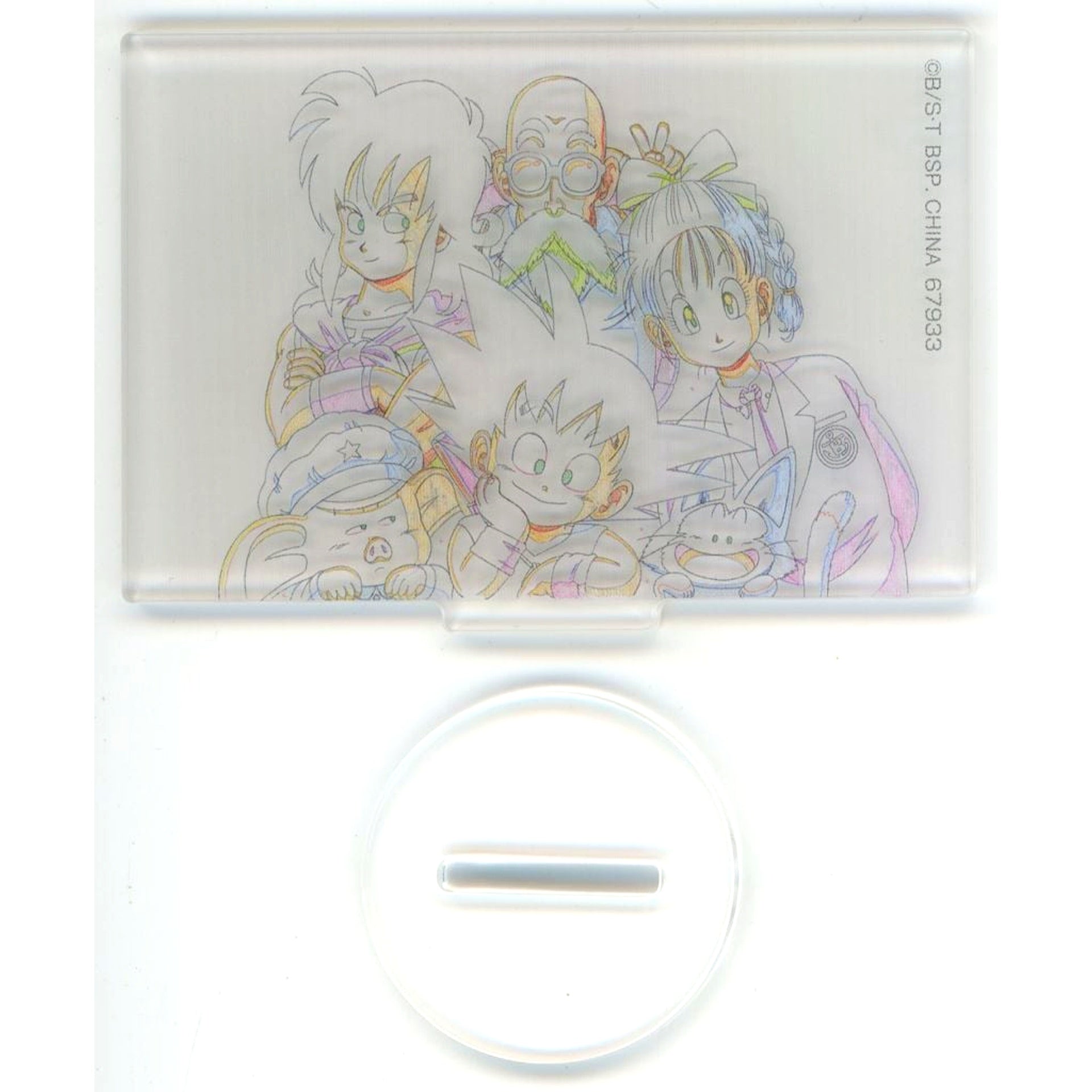 Group - Boy Son Goku Acrylic Stand Ichiban Kuji Dragon Ball BATTLE OF THE SUPER SAIYAN Prize F [USED]