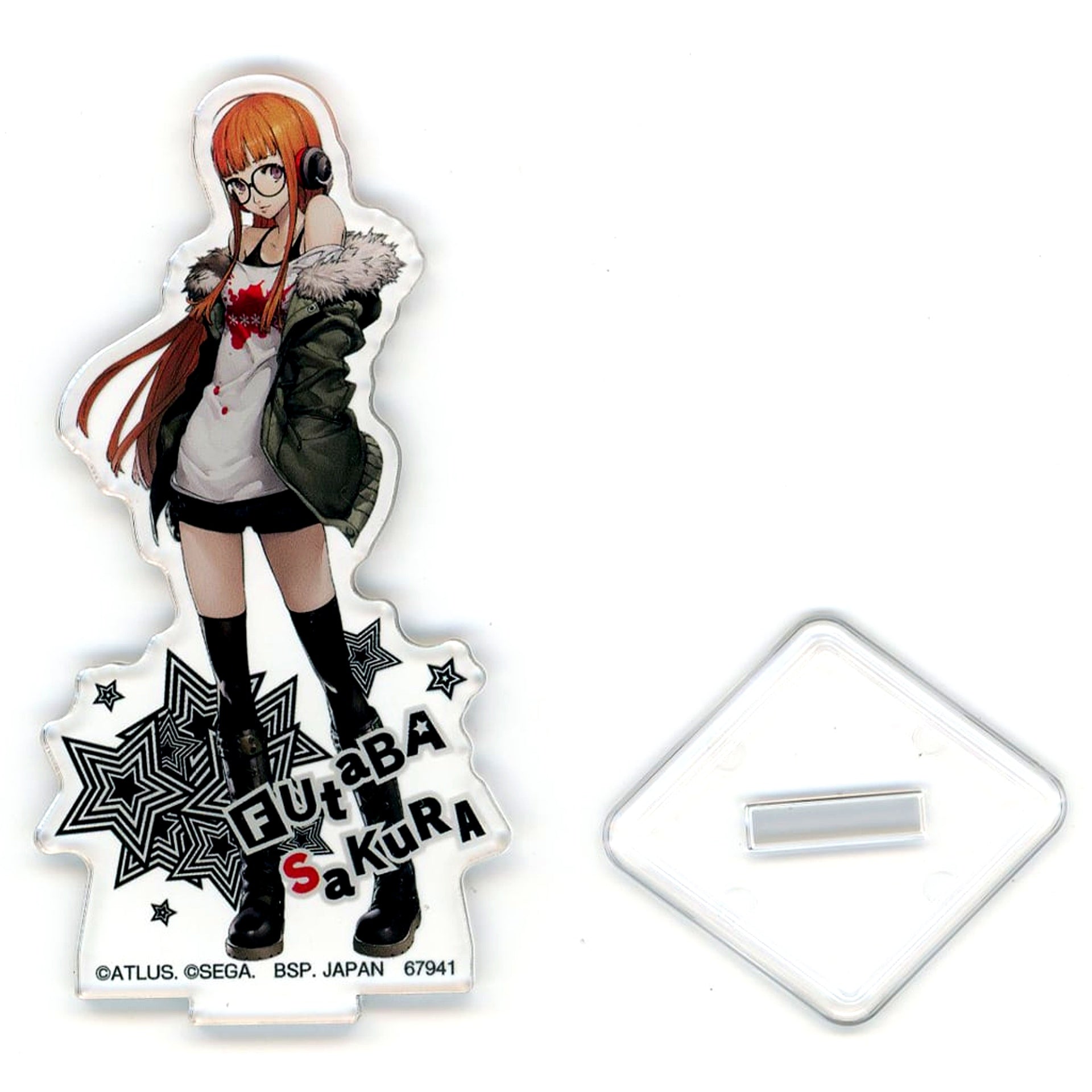 Futaba Sakura Prize F Persona 5 The Royal Ichiban Kuji Acrylic Stand [USED]