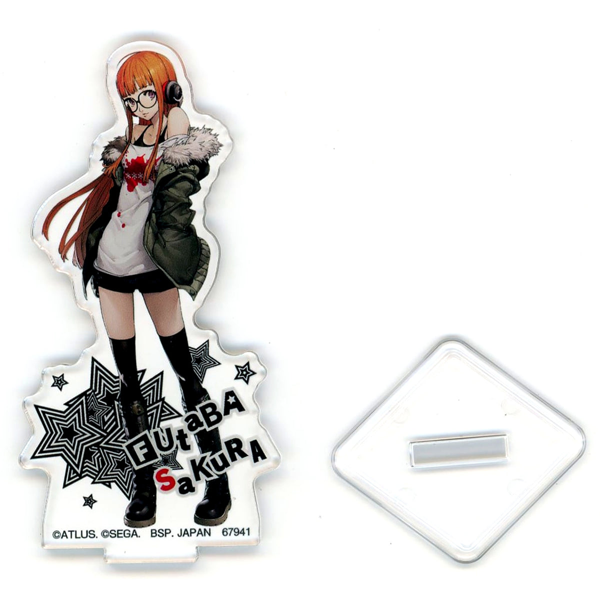 Futaba Sakura Prize F Persona 5 The Royal Ichiban Kuji Acrylic Stand [USED]