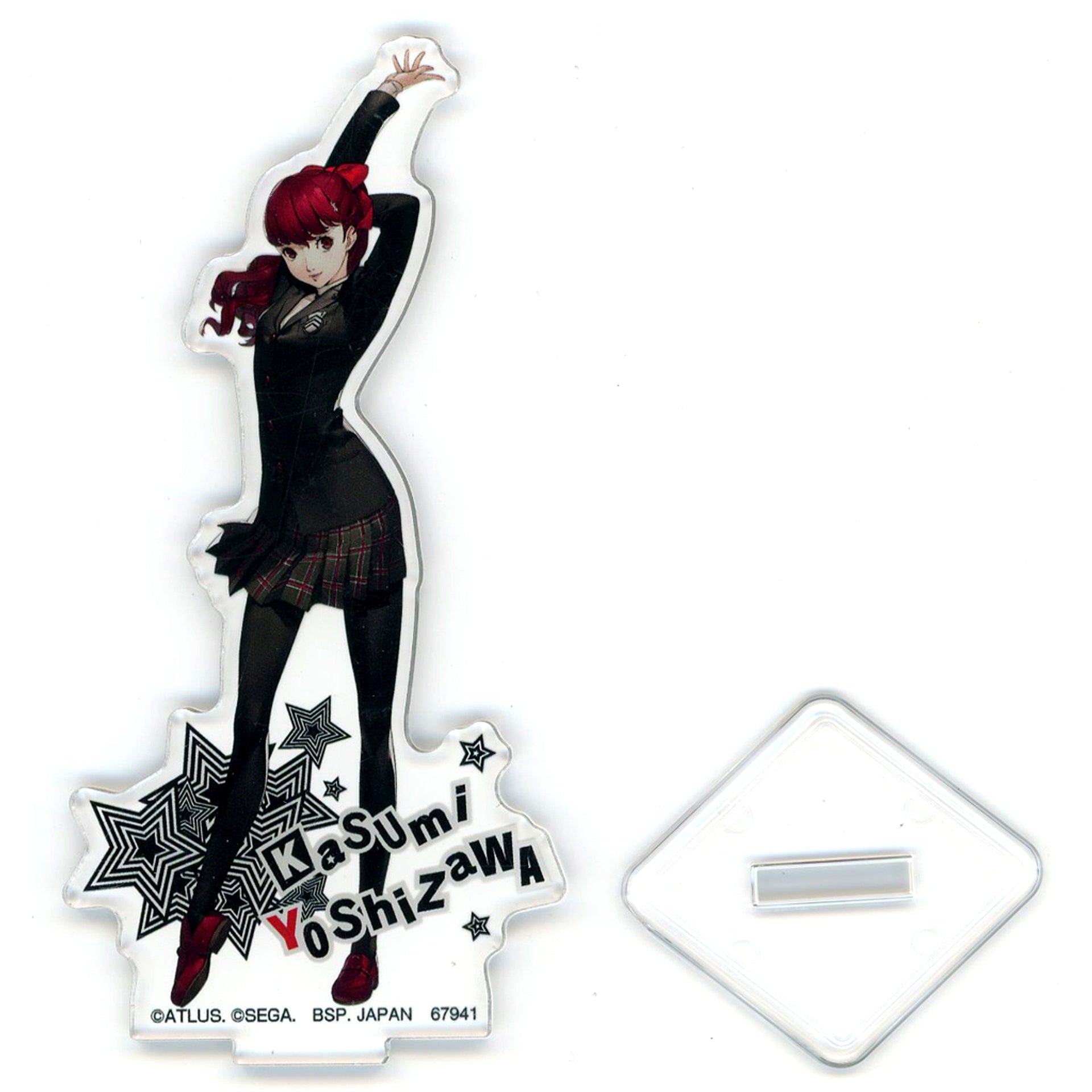 Kasumi Yoshizawa F Prize Acrylic Stand Ichiban Kuji Persona 5 Royal [USED]