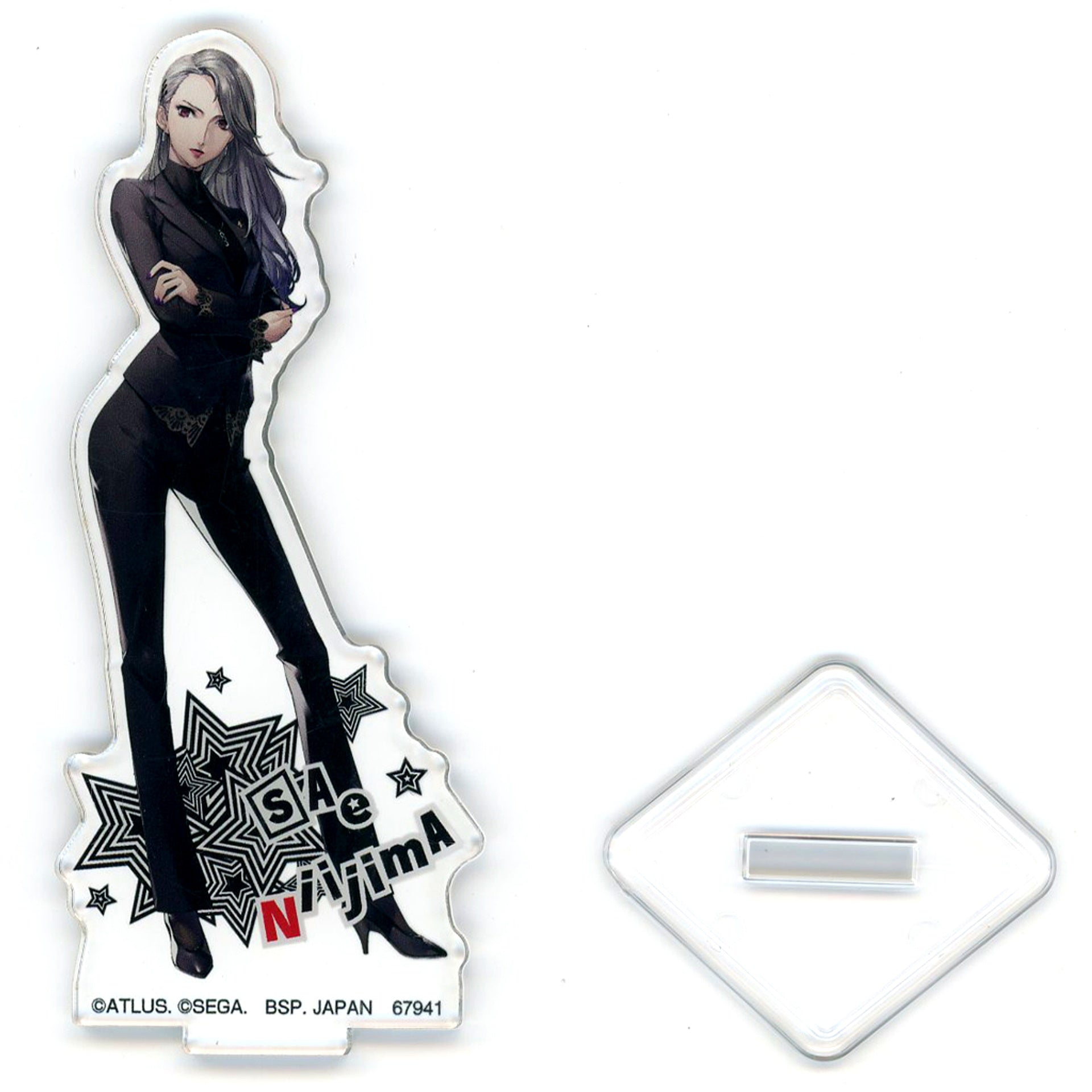 Sae Niijima F Prize Acrylic Stand Ichiban Kuji Persona 5 Royal [USED]