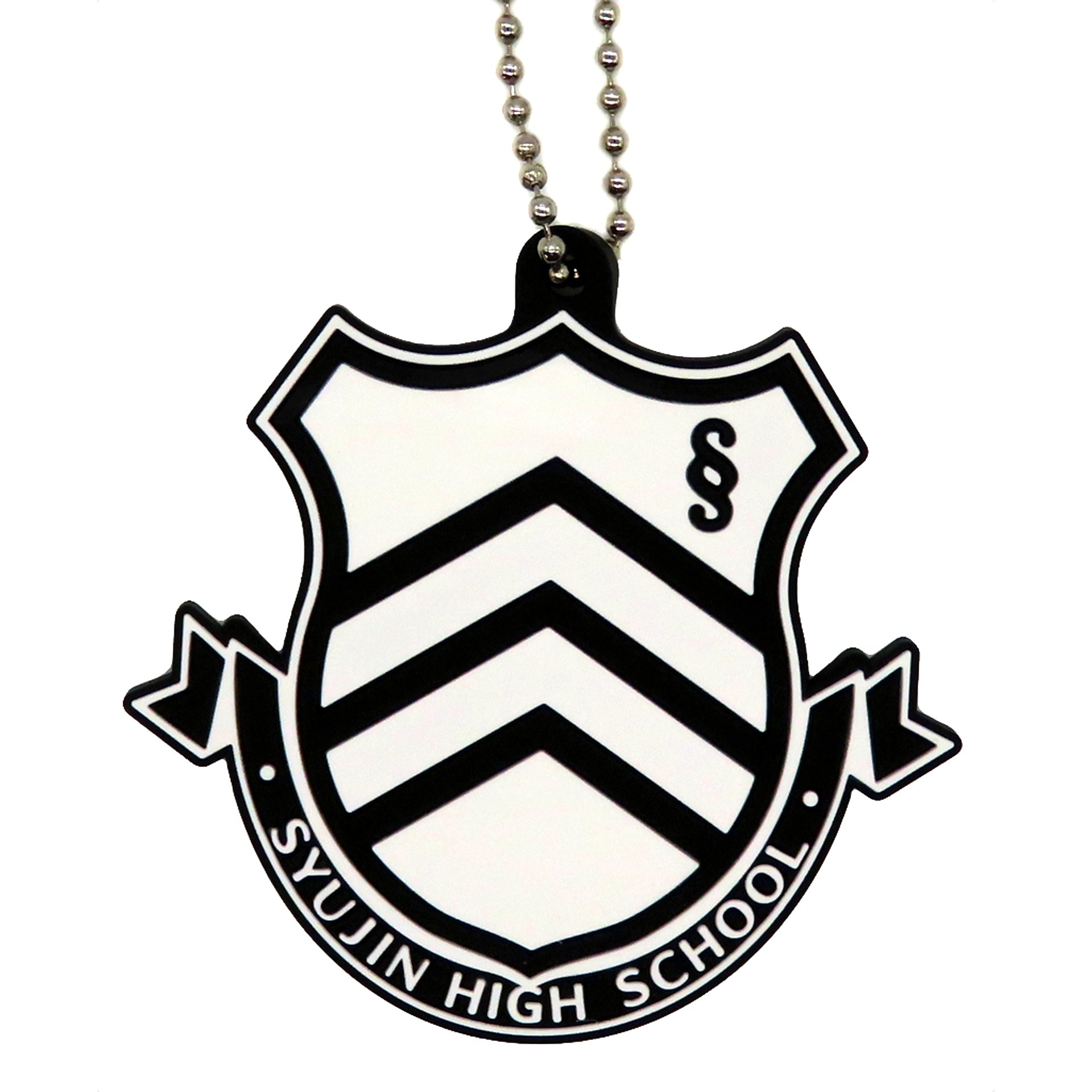 Shujin Academy School Emblem Rubber Strap Ichiban Kuji Persona 5 Royal Prize G [USED]