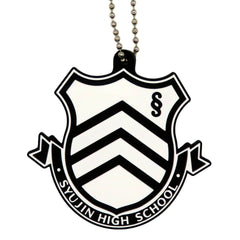 Shujin Academy School Emblem Rubber Strap Ichiban Kuji Persona 5 Royal Prize G [USED]