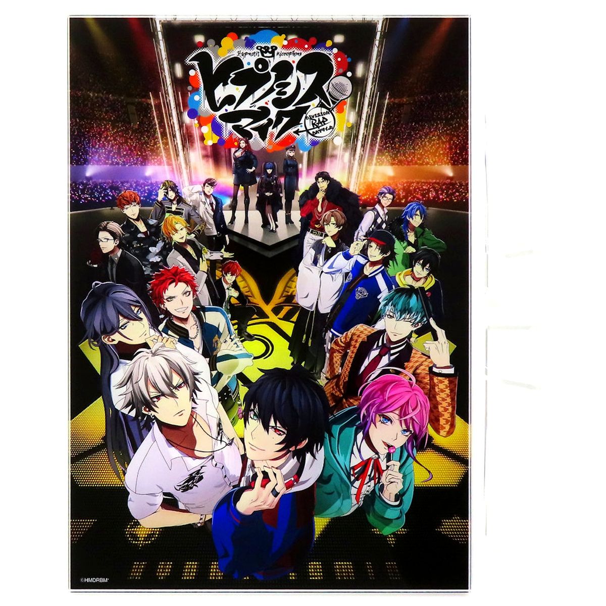 Hypnosis Mic: Division Rap Battle First Main Visual Acrylic Plate The Movie Ver. [USED]