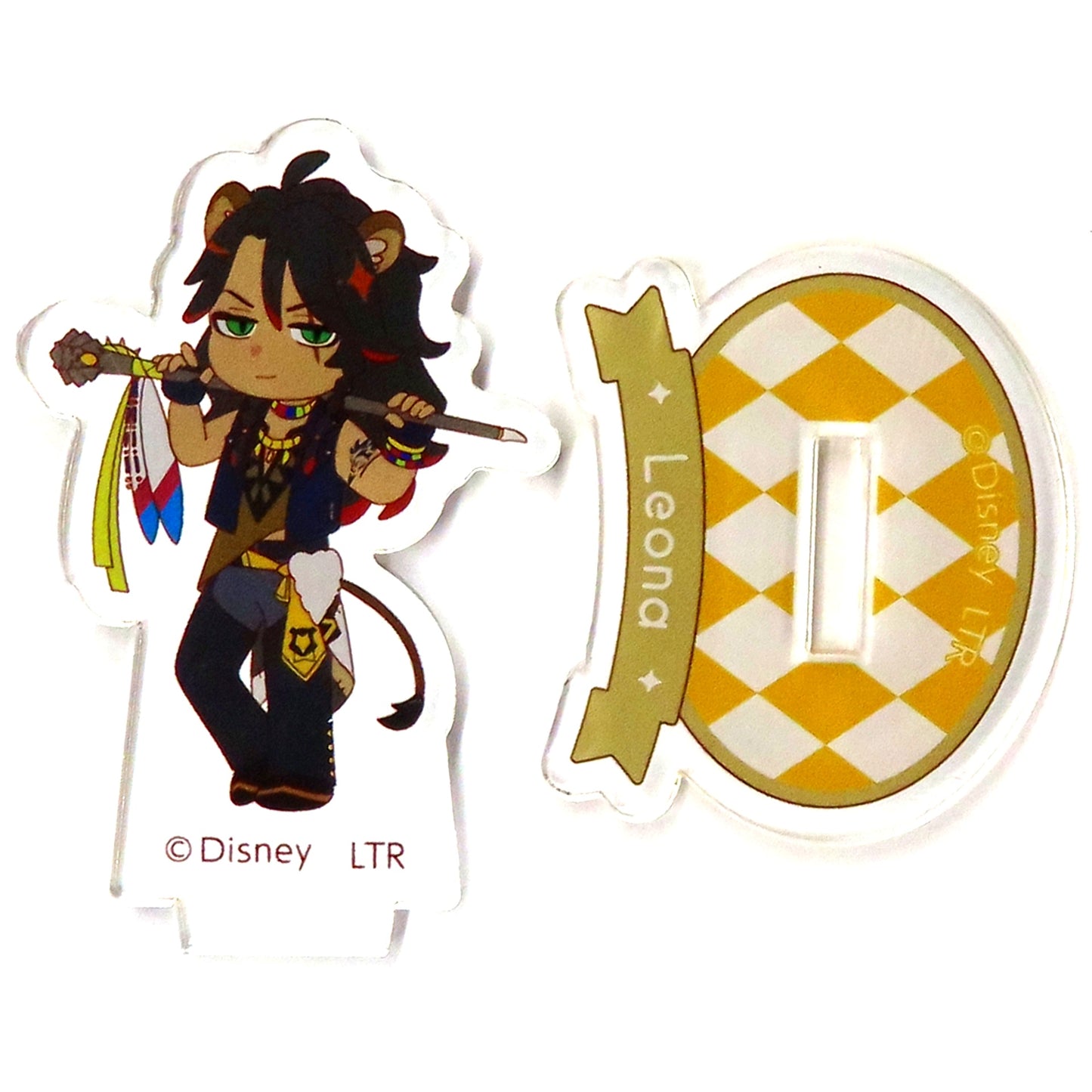 Leona Kingscholar Disney Twisted Wonderland The Animation OH MY CAFE Mini Acrylic Stand [USED]