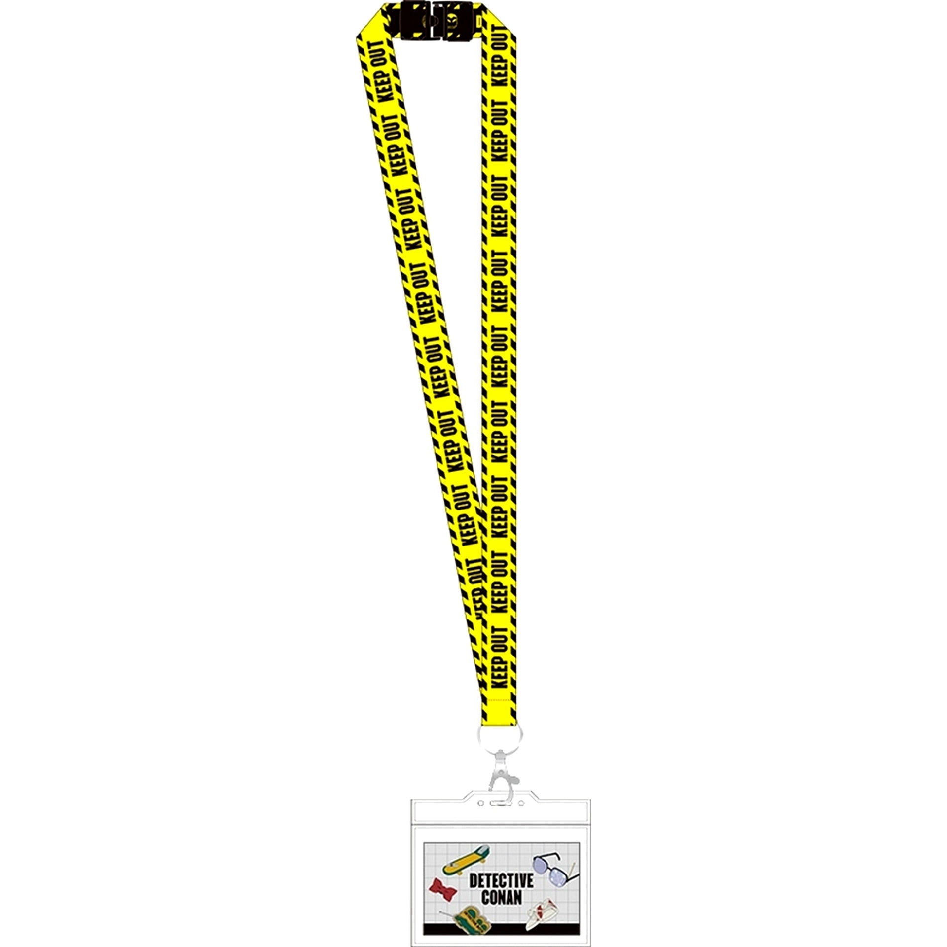 Detective Conan KEEP OUT Neck Strap [USED]