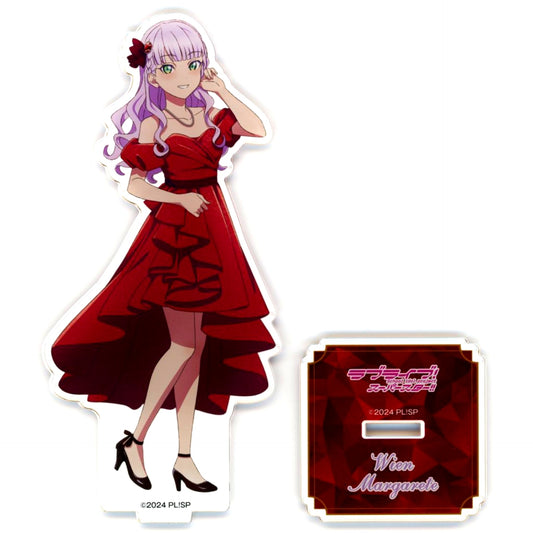 Wien Margarete Luminous Garnet Ver. Love Live! Series 15th Anniversary Love Live! POP UP STORE Acrylic Stand [USED]