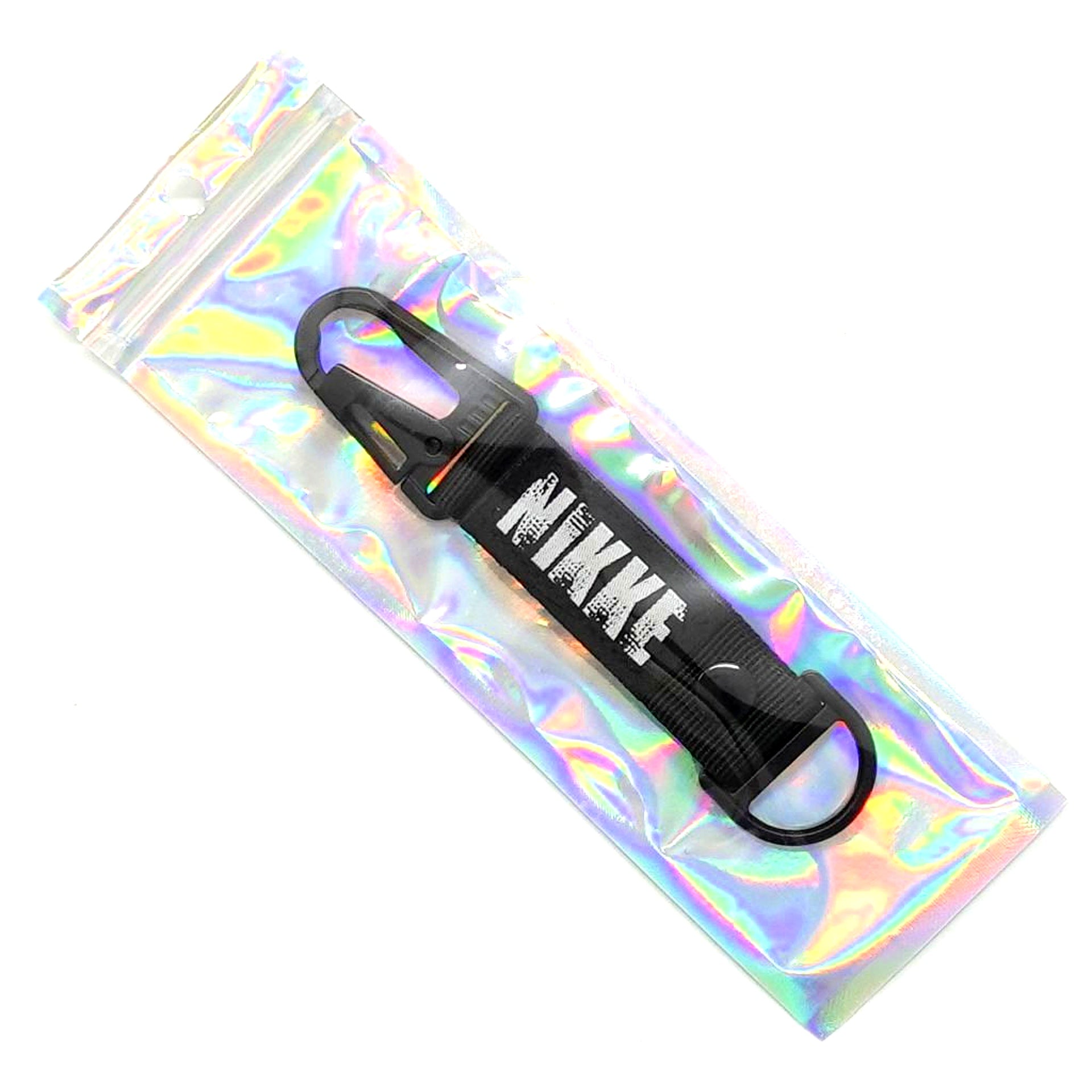 Logo GODDESS OF VICTORY: NIKKE C107 NIKKE Booth Limited Campaign Bonus NIKKE Carabiner [USED]