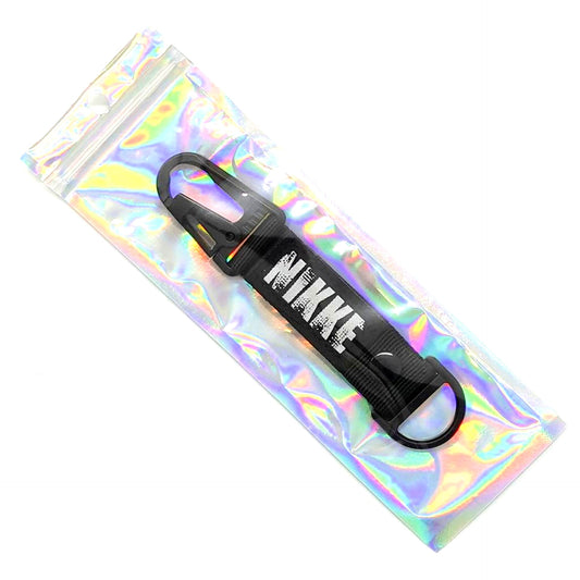 Logo GODDESS OF VICTORY: NIKKE C107 NIKKE Booth Limited Campaign Bonus NIKKE Carabiner [USED]
