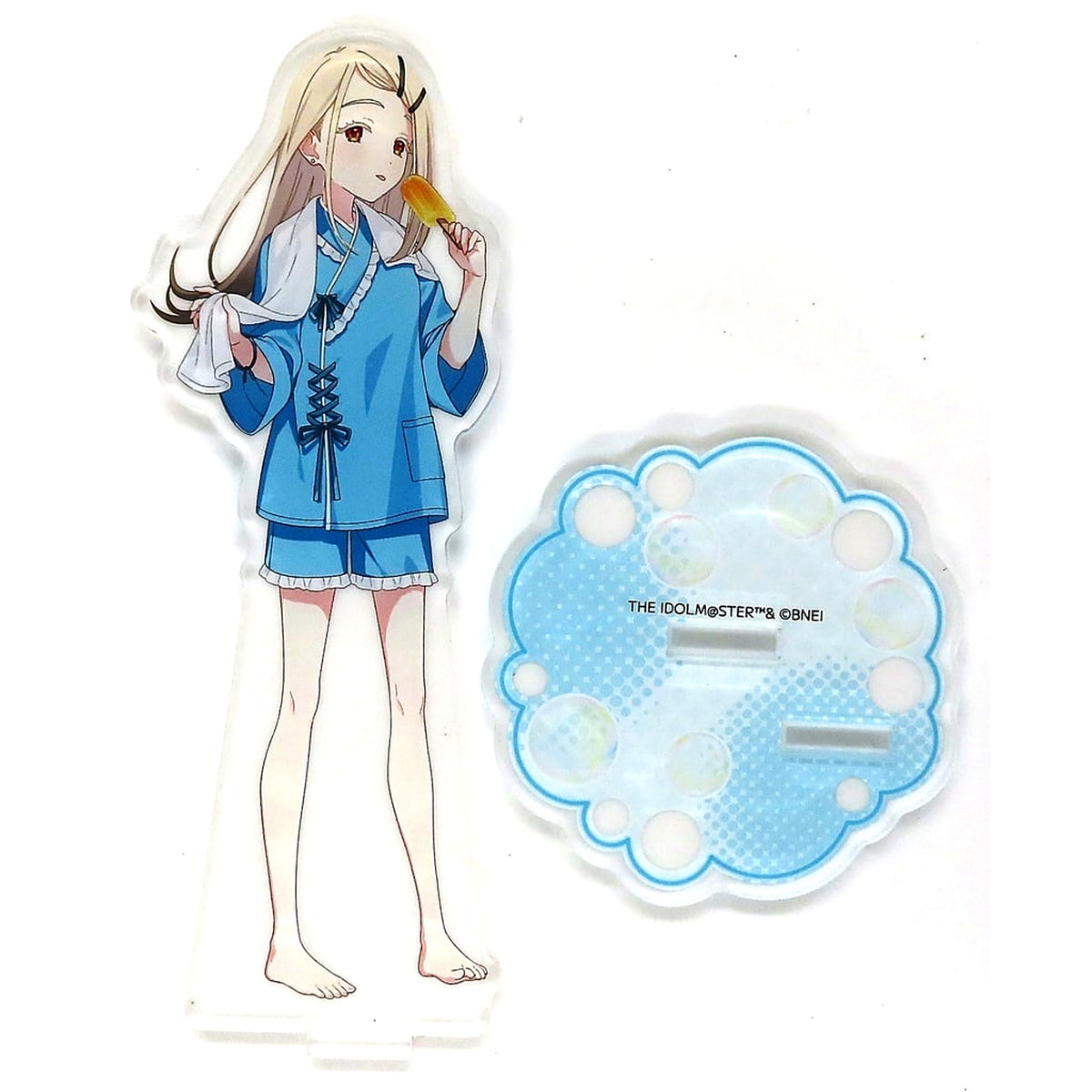 Hiro Shinozawa Acrylic Stand Gakuen iDOLM@STER x Gokurakuyu RAKU SPA Welcome to Gokurakuyu Ice Crystal Hot Spring Land [USED]