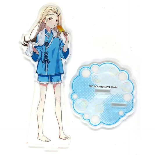 Hiro Shinozawa Acrylic Stand Gakuen iDOLM@STER x Gokurakuyu RAKU SPA Welcome to Gokurakuyu Ice Crystal Hot Spring Land [USED]