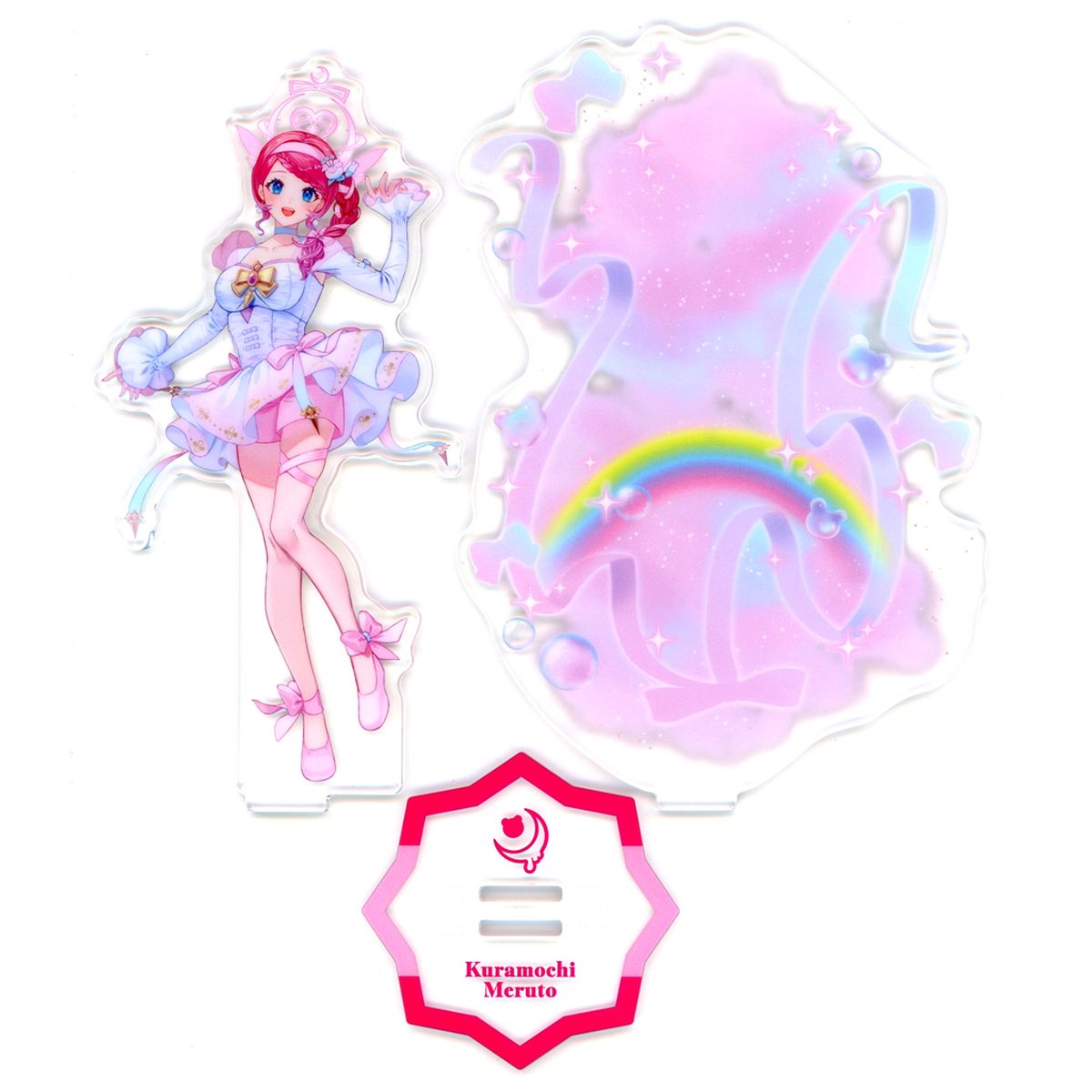 Kuramochi Meruto Acrylic Stand Virtual YouTuber Nijisanji 8th Anniversary [USED]