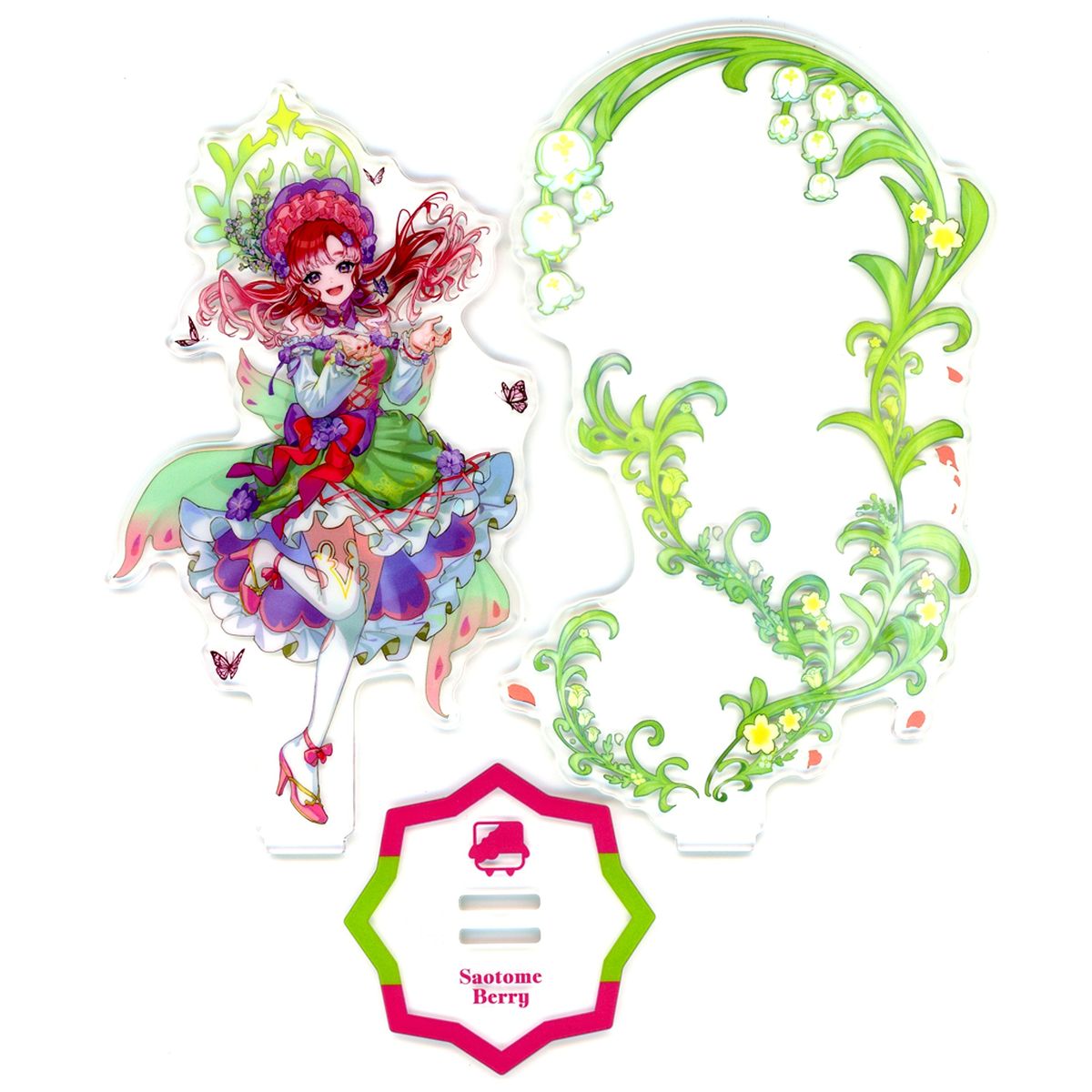 Saotome Berry Acrylic Stand Virtual YouTuber Nijisanji 8th Anniversary [USED]