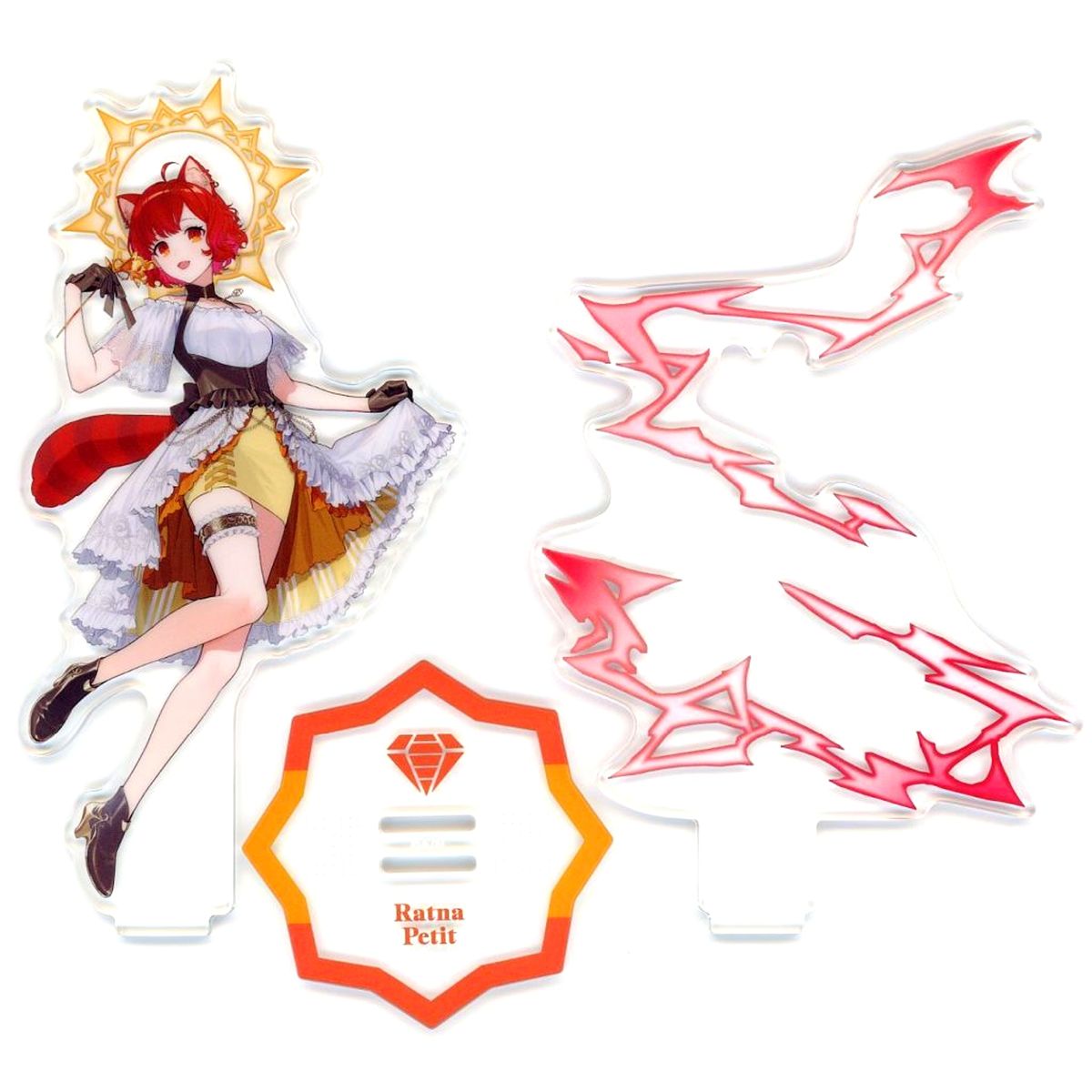 Ratna Petit Virtual YouTuber Nijisanji Acrylic Stand 8th Anniversary [USED]