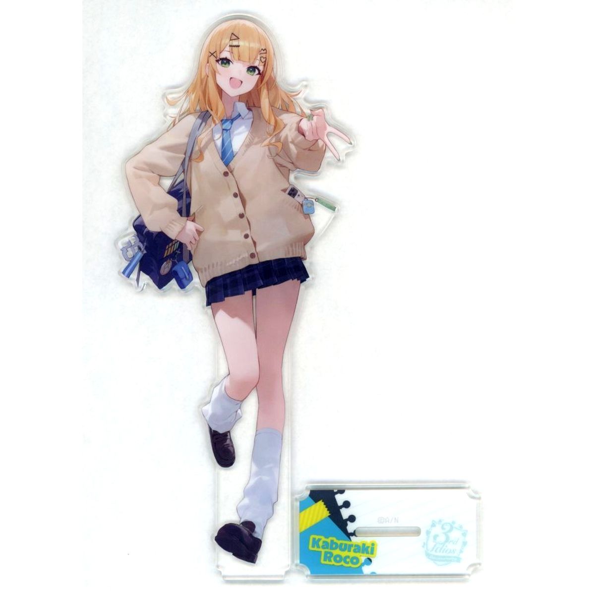 Kaburaki Roco Big Acrylic Stand Virtual YouTuber Nijisanji Idios 3rd Anniversary [USED]