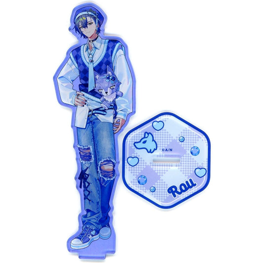 Koyanagi Rou Virtual YouTuber Nijisanji Acrylic Stand Gyau Ver. Gyaurufu [USED]