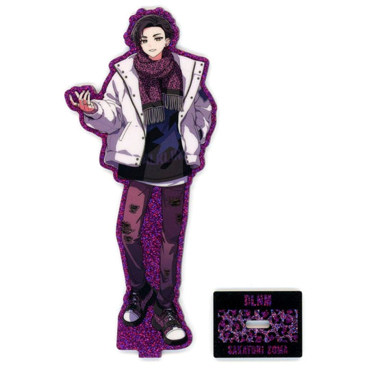 Sakayori Soma Glitter Acrylic Stand Virtual YouTuber Nijisanji DLNM Leopard Braw [USED]