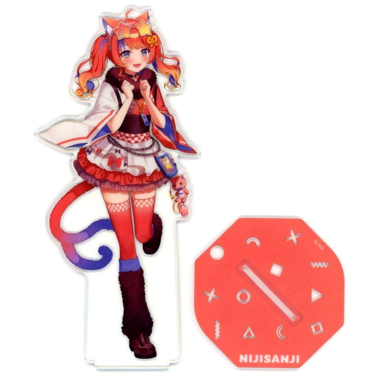 Nekoyashiki Miku Acrylic Stand Virtual YouTuber Nijisanji Standard Goods Vol.7 [USED]