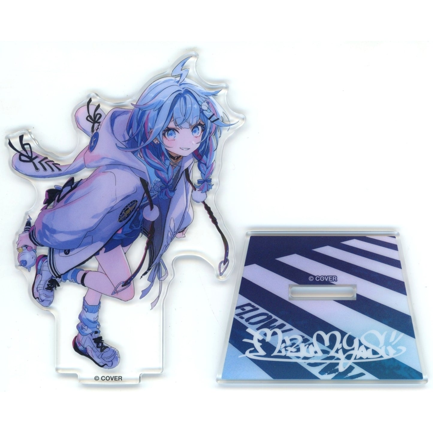 Mizumiya Su Virtual YouTuber Hololive FLOW GLOW's MIXTAPE 03 Acrylic Stand [USED]