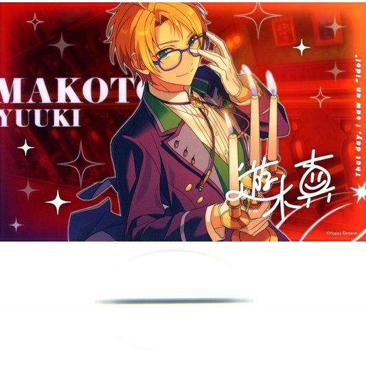 Makoto Yuuki Ensemble Stars!! SPOTLIGHT SHUFFLE Acrylic Stand 10th Anniversary Exhibition Bright me up!! [USED]