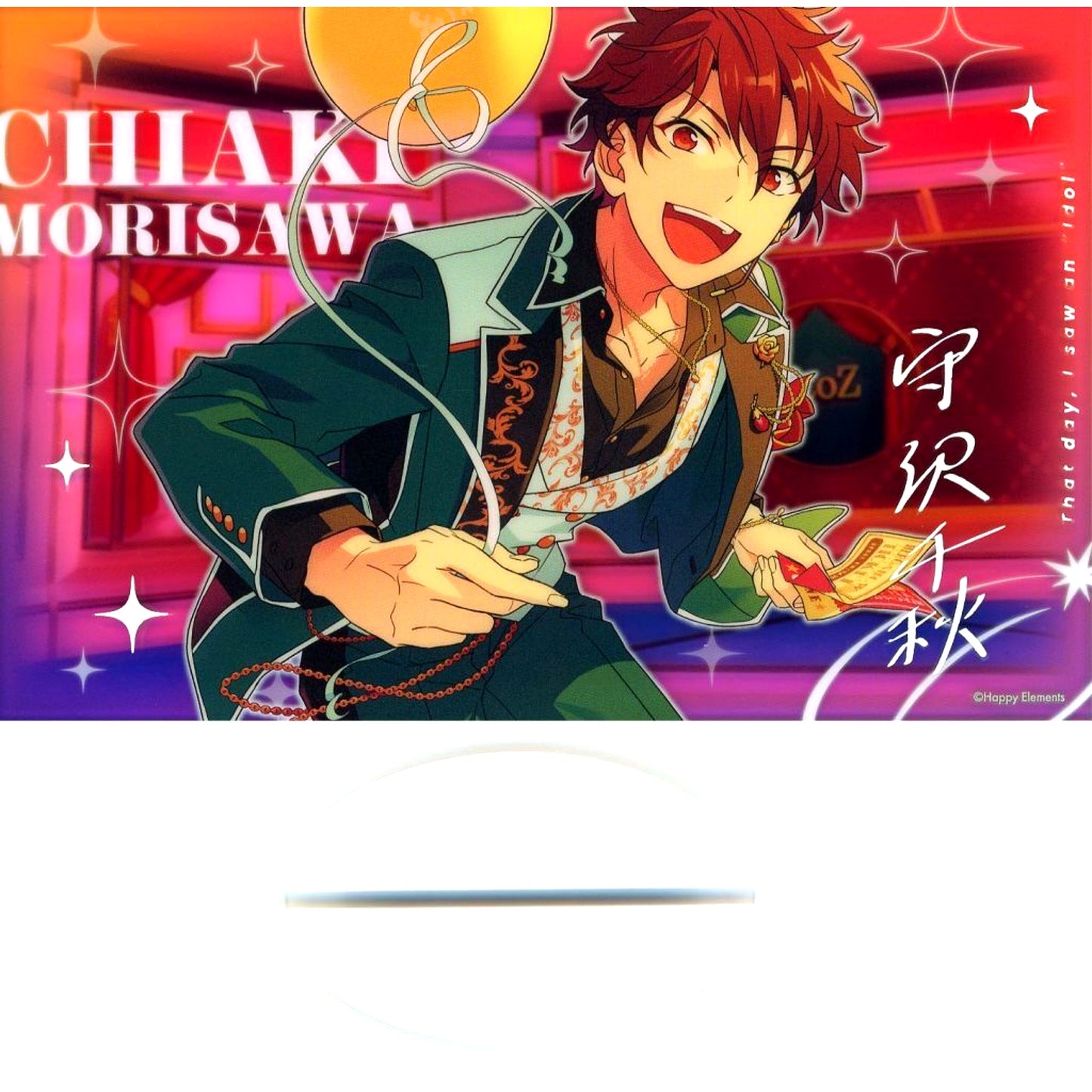 Chiaki Morisawa Spotlight Shuffle Acrylic Stand Ensemble Stars!! 10th Anniv Exhibition Bright me up!! [USED]