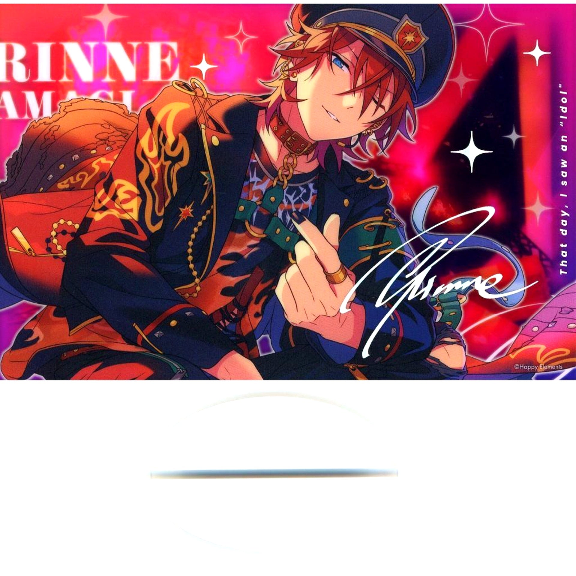 Rinne Amagi Ensemble Stars!! SPOTLIGHT SHUFFLE Acrylic Stand 10th Anniversary Exhibition Bright me up!! [USED]