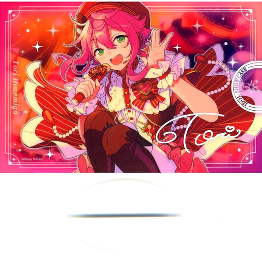 Tori Himemiya B Someone's Target Point Bloomed Ensemble Stars!! fine IDOL SHOWCASE Acrylic Stand 10th Anniversary Exhibition Bright me up!! [USED]