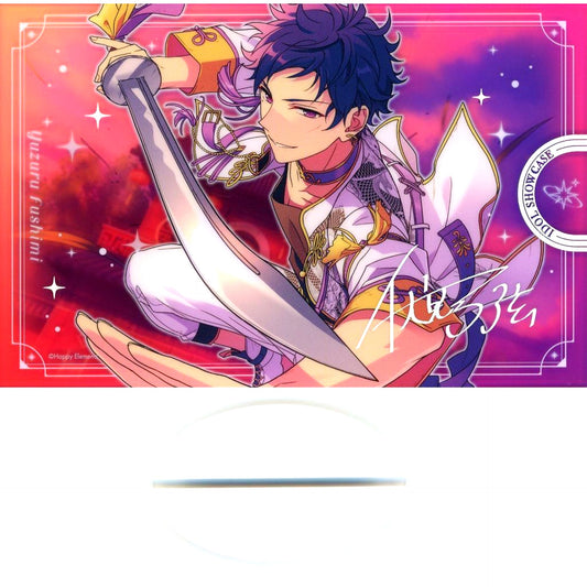Yuzuru Fushimi C Idol Showcase fine Acrylic Stand Ensemble Stars!! 10th Anniv Exhibition Bright me up!! [USED]