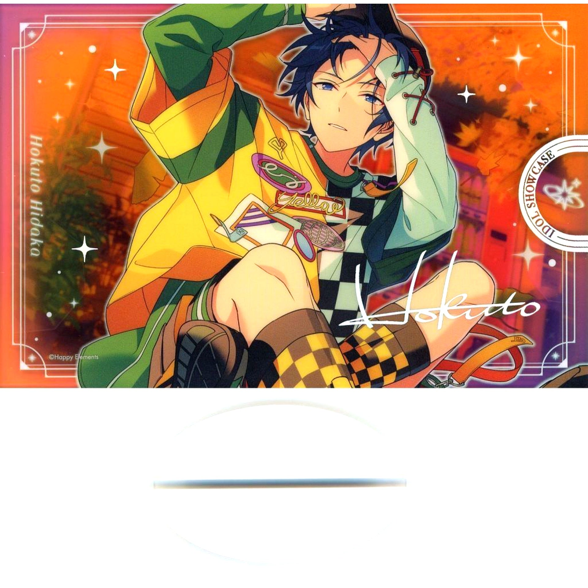 Hokuto Hidaka E Chill Yellow After Blooming Idol Showcase Trickstar Acrylic Stand Ensemble Stars 10th Anniversary Exhibition Bright me up [USED]