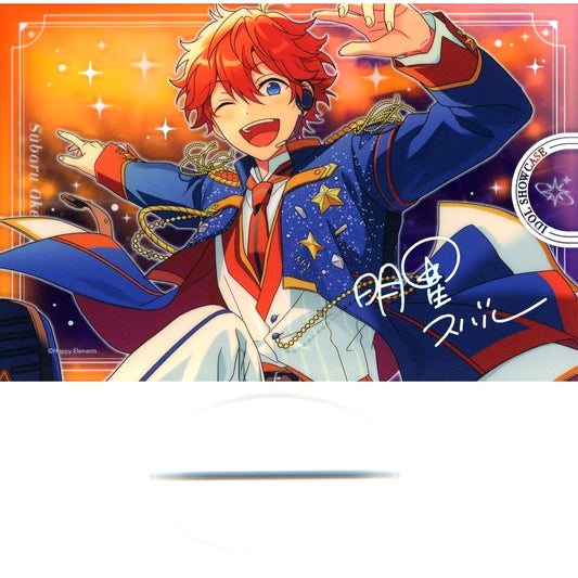 Subaru Akehoshi A Idol Showcase Trickstar Acrylic Stand Ensemble Stars!! 10th Anniv Exhibition Bright me up!! [USED]