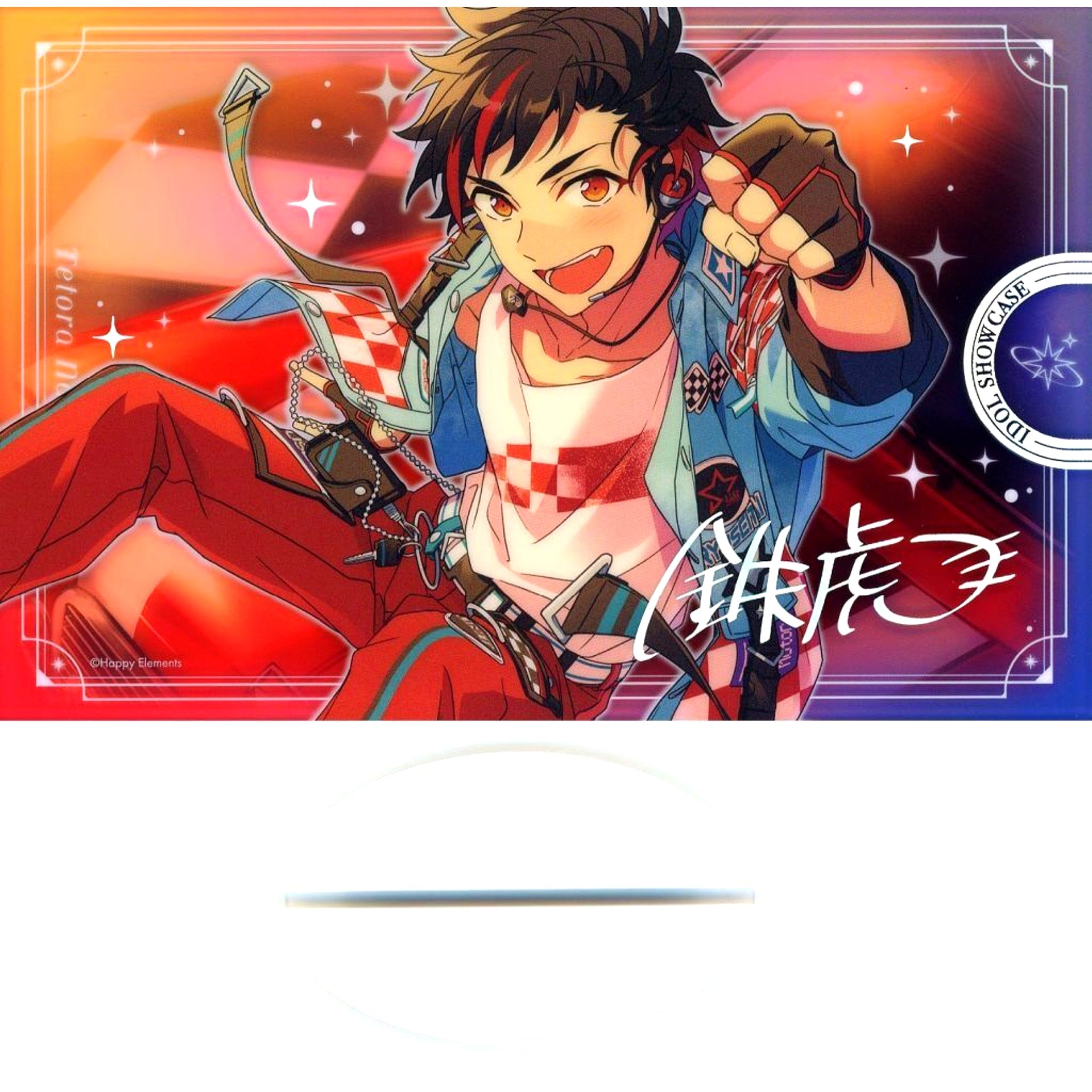 Tetora Nagumo C Motor Show of Justice Bloomed Ensemble Stars!! Ryuseitai IDOL SHOWCASE Acrylic Stand 10th Anniversary Exhibition Bright me up!! [USED]