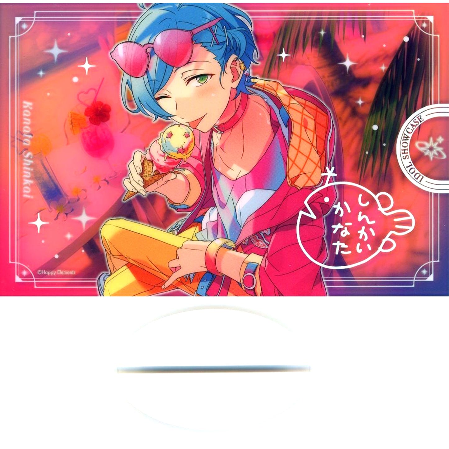 Kanata Shinkai C. IDOL SHOWCASE RYUSEITAI Acrylic Stand Ensemble Stars!! 10th Anniv Exhibition Bright me up!! [USED]
