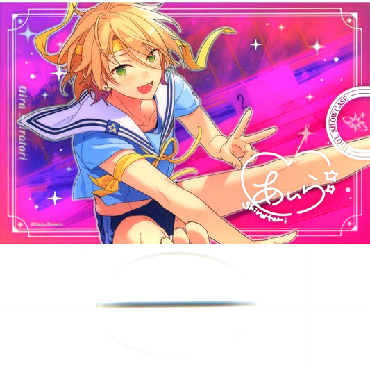 Aira Shiratori C. IDOL SHOWCASE ALKALOID Acrylic Stand Ensemble Stars!! 10th Anniv Exhibition Bright me up!! [USED]