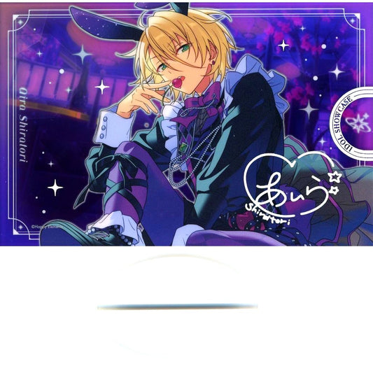 Aira Shiratori, ALKALOID Ensemble Stars!! IDOL SHOWCASE Unlucky Bunny Post Talent Bloom 10th Anniversary Exhibition Bright me up!! Acrylic Stand [USED]