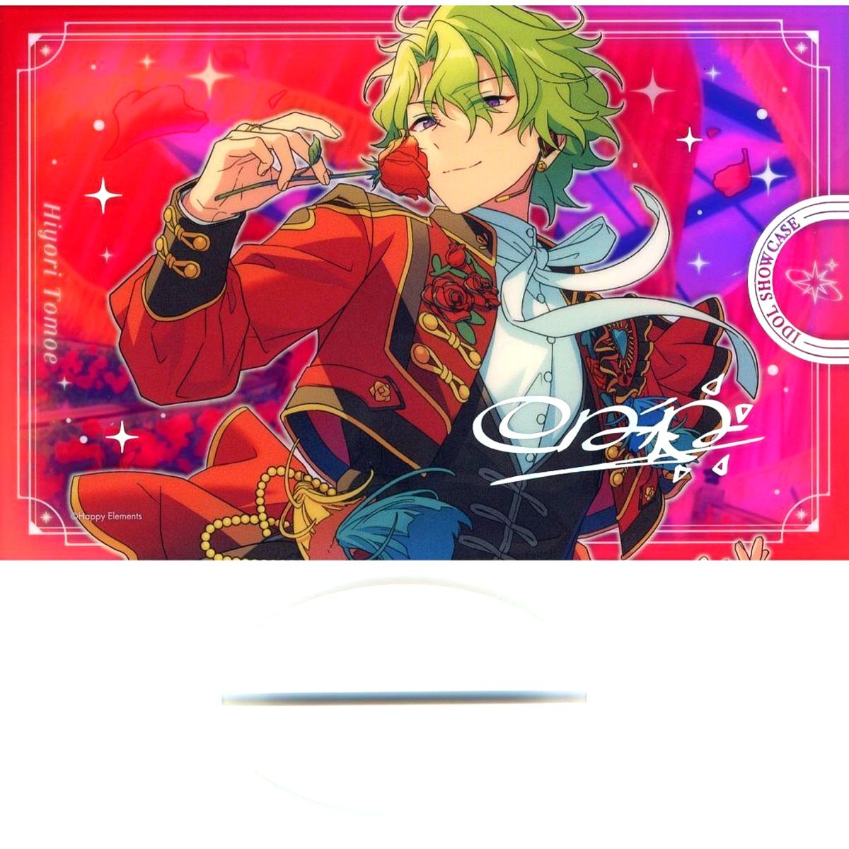 Hiyori Tomoe, Eden Ensemble Stars!! IDOL SHOWCASE Sunny Gaze Post Talent Bloom 10th Anniversary Exhibition Bright me up!! Acrylic Stand [USED]