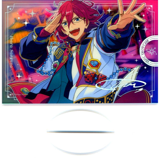 Ibara Saegusa F On the Strategic Board Bloomed Ensemble Stars!! Eden IDOL SHOWCASE Acrylic Stand 10th Anniversary Exhibition Bright me up!! [USED]