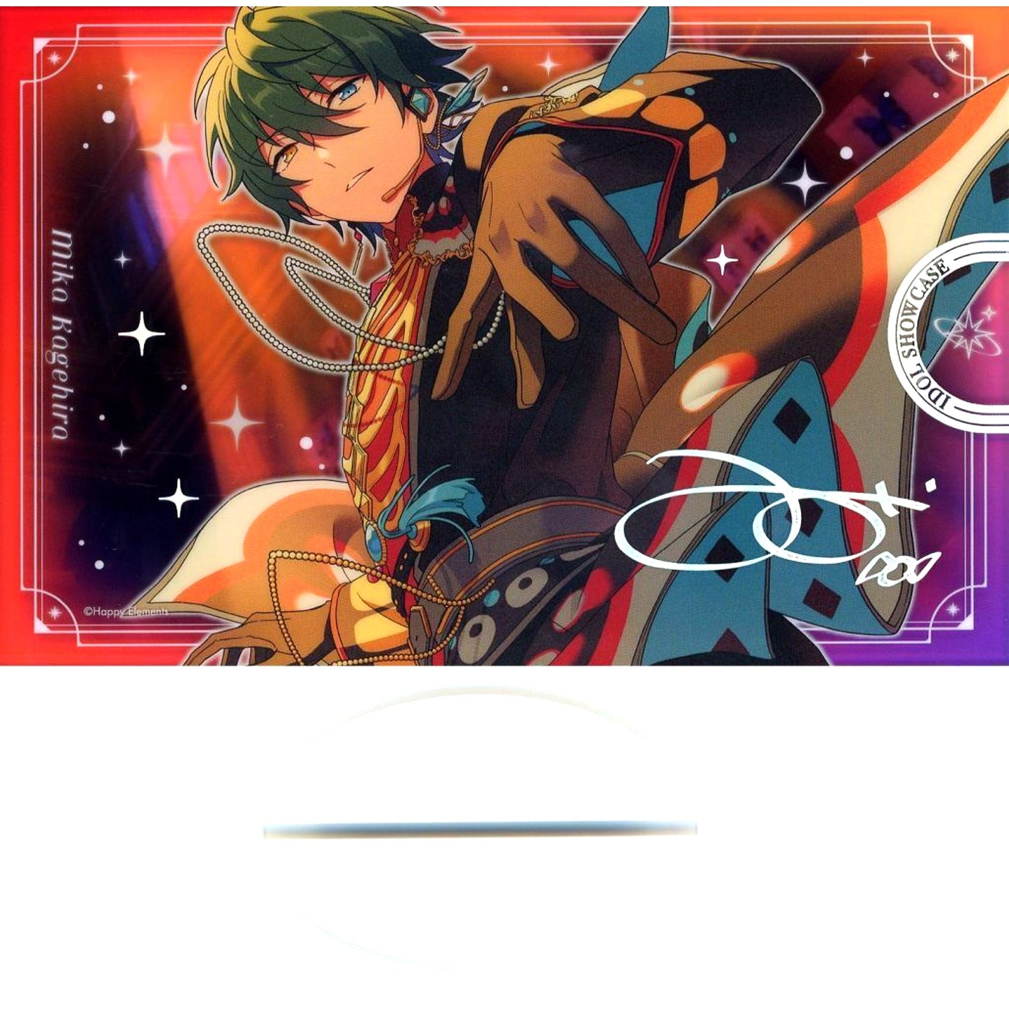 Mika Kagehira A Ruler of Darkness Bloomed Ensemble Stars!! Valkyrie IDOL SHOWCASE Acrylic Stand 10th Anniversary Exhibition Bright me up!! [USED]