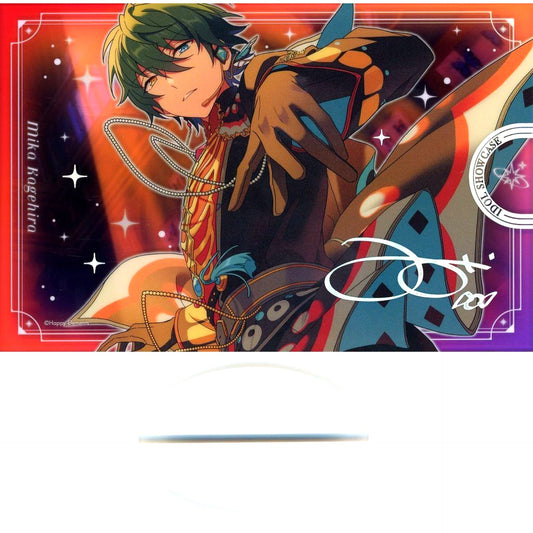 Mika Kagehira A Ruler of Darkness Bloomed Ensemble Stars!! Valkyrie IDOL SHOWCASE Acrylic Stand 10th Anniversary Exhibition Bright me up!! [USED]