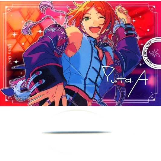 Yuta Aoi C. IDOL SHOWCASE 2wink Acrylic Stand Ensemble Stars!! 10th Anniv Exhibition Bright me up!! [USED]