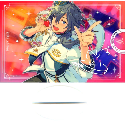 Niki Shiina A Idol Showcase Crazy:B Acrylic Stand Ensemble Stars!! 10th Anniv Exhibition Bright me up!! [USED]