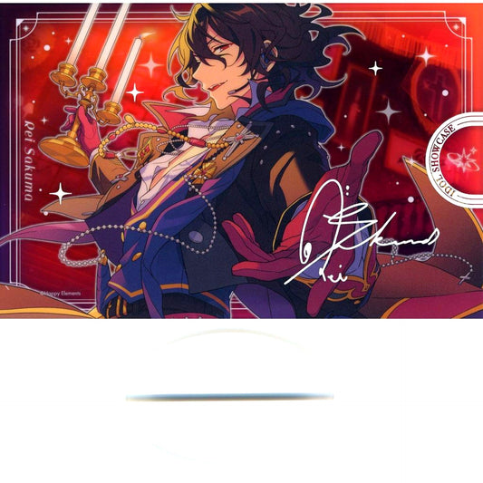 Rei Sakuma A Leader of Chaos and Love After Blooming Idol Showcase Undead Acrylic Stand Ensemble Stars 10th Anniversary Exhibition Bright me up [USED]