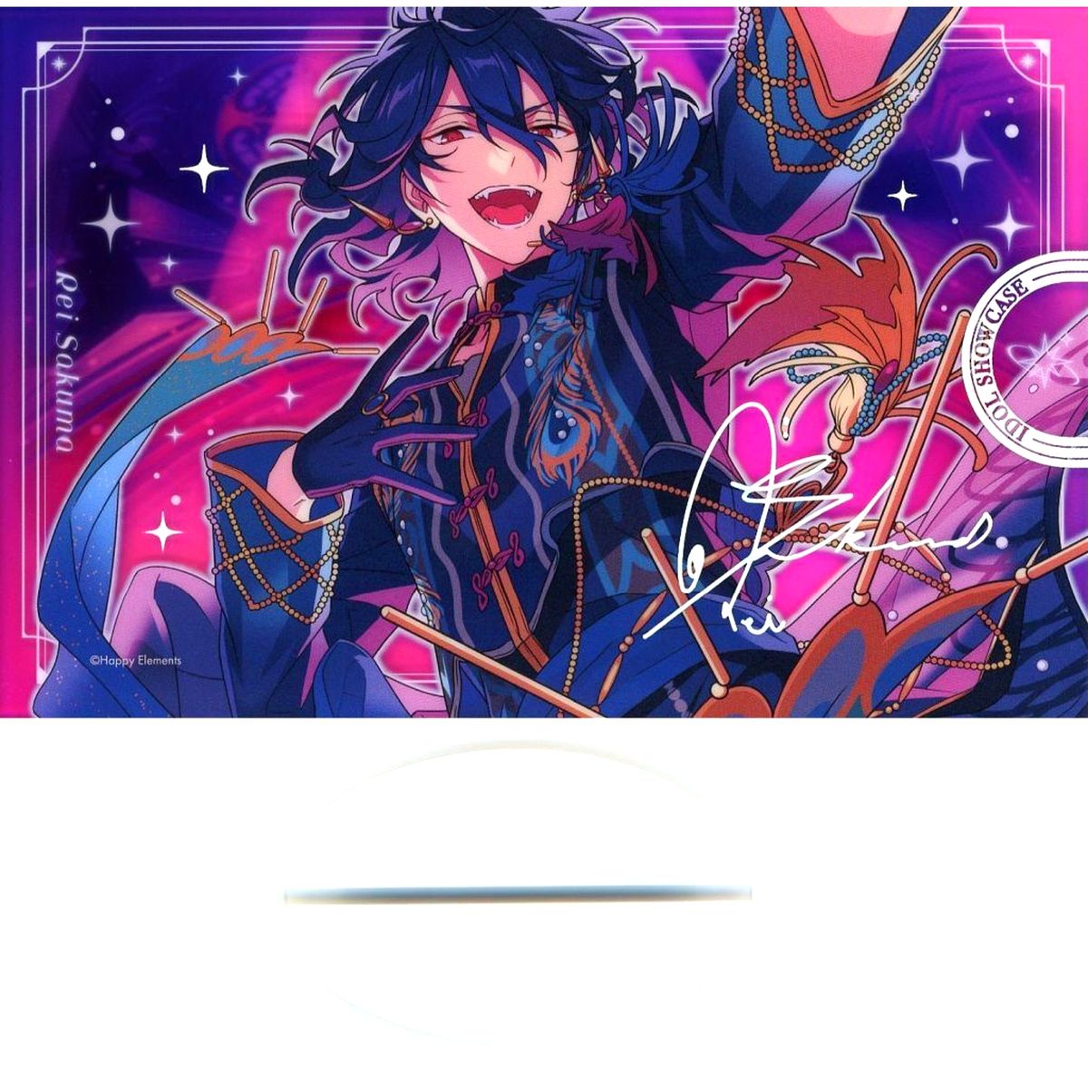 Rei Sakuma, UNDEAD Ensemble Stars!! IDOL SHOWCASE Origin of Desire Post Talent Bloom 10th Anniversary Exhibition Bright me up!! Acrylic Stand [USED]
