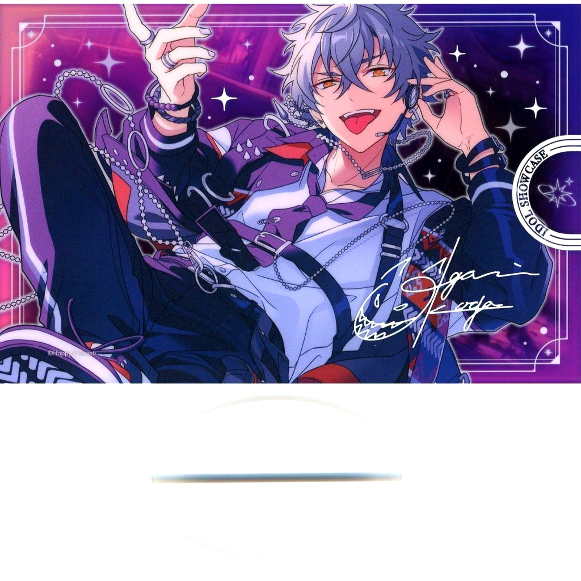 Koga Ogami B Unchanging Three Chords After Blooming Idol Showcase Undead Acrylic Stand Ensemble Stars 10th Anniversary Exhibition Bright me up [USED]