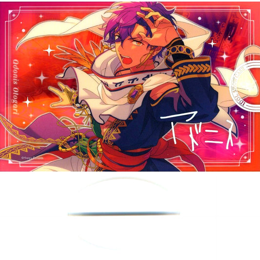 Adonis Otogari A One Who Wears the Wind of Homeland Bloomed Ensemble Stars!! UNDEAD IDOL SHOWCASE Acrylic Stand 10th Anniversary Exhibition Bright me up!! [USED]